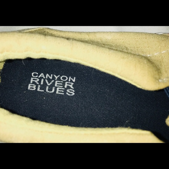 {Canyon River Blues} Slip on Canvas Shoes - Picture 7 of 8
